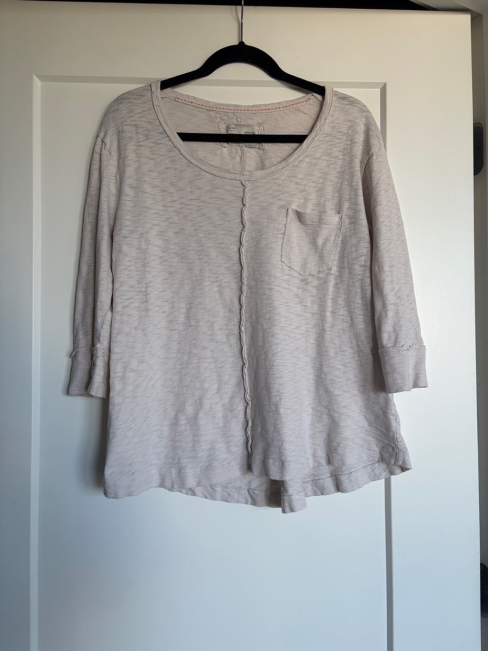 Anthropologie Saturday Sunday brand 3/4 sleeve top sz S